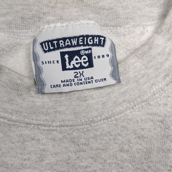 Vintage Lee Monday Night FootballGray Crewneck Sweatshirt Size 2X - Picture 3 of 11